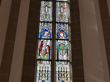 Die Chorfenster in Sankt Crescentius (Foto: Karl-Franz Thiede)